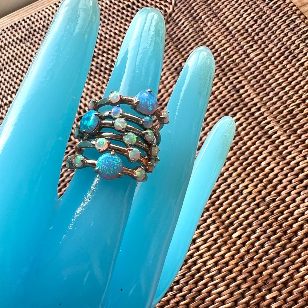 Six Fun Stackable Rings - Picture 9 of 10